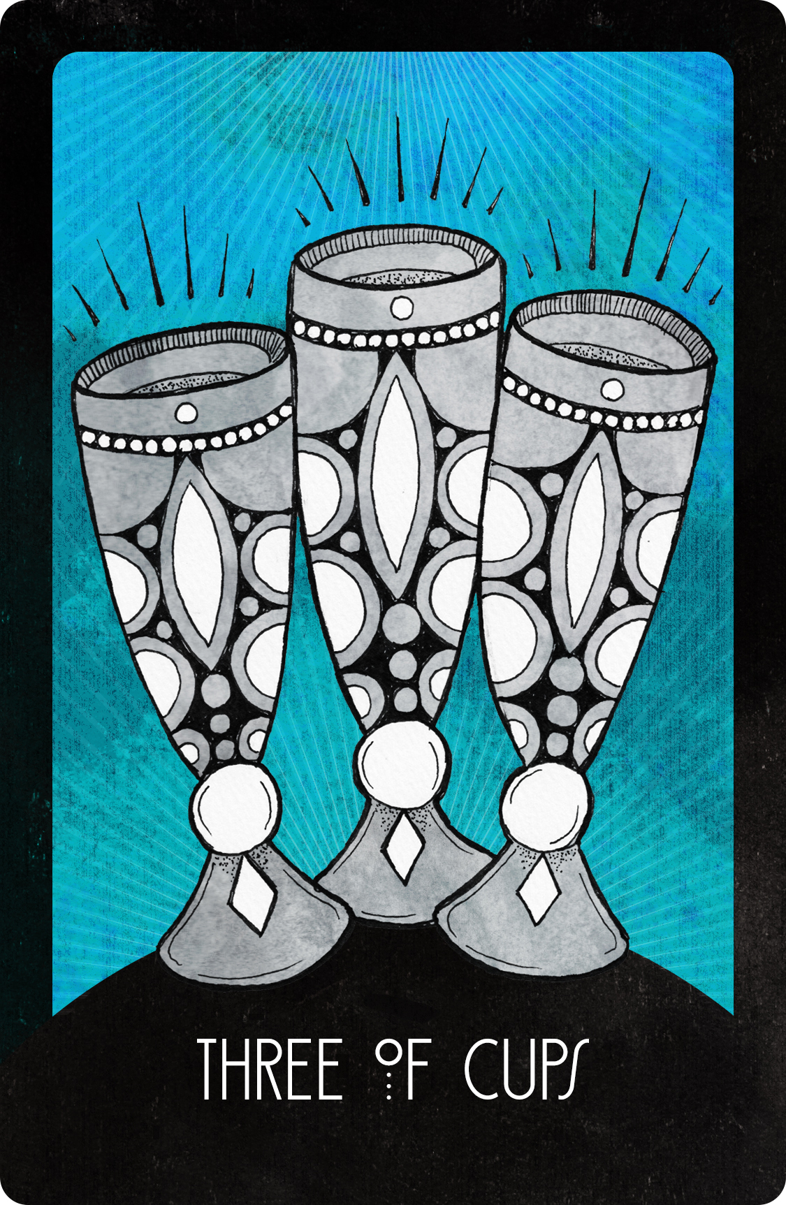 Inspirational Tarot Inspirational Tarot Three Of Cups Inspirational Tarot