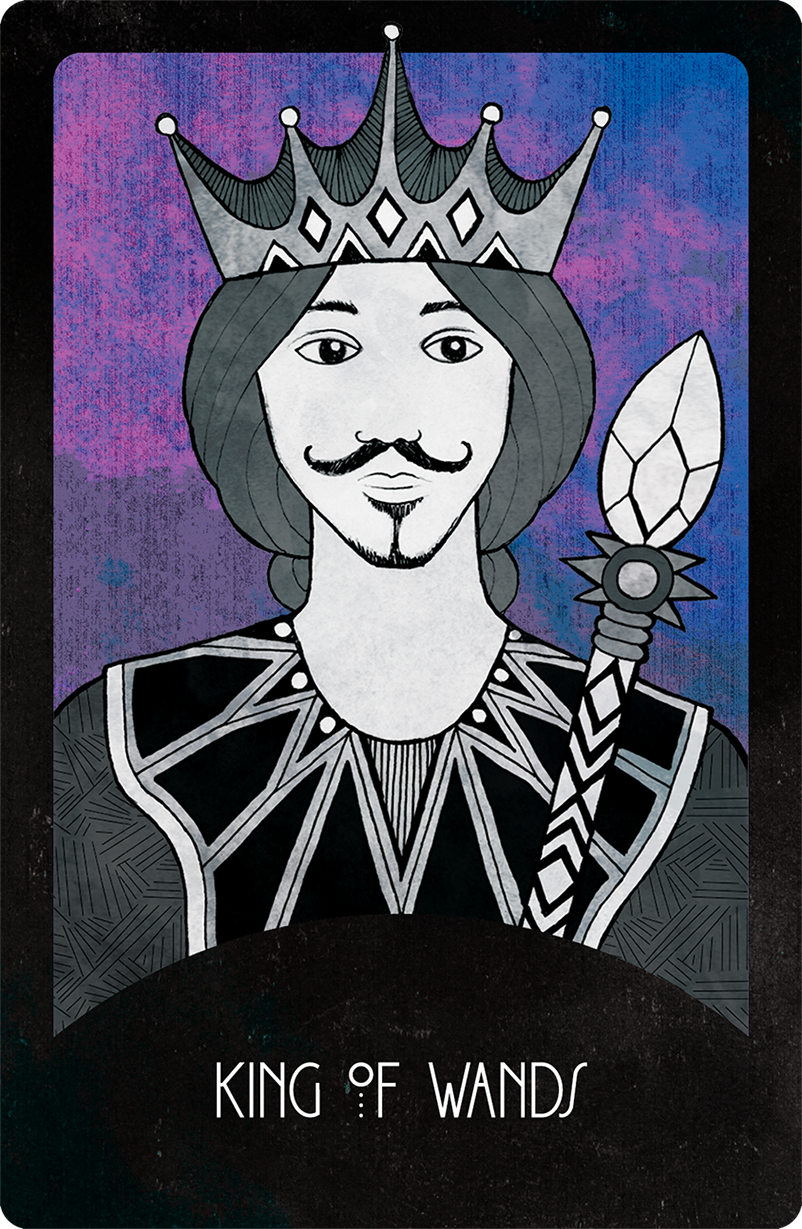 Inspirational Tarot King of Wands