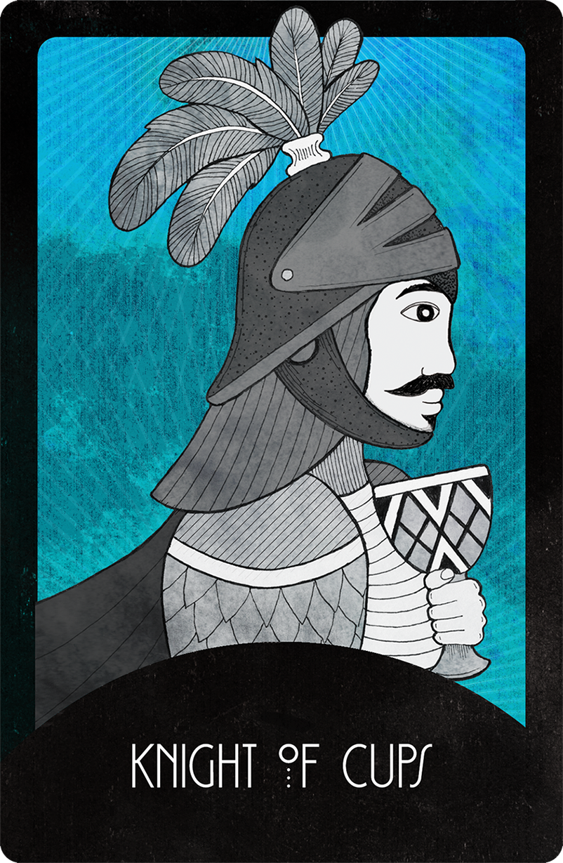 Inspirational Tarot Knight Of Cups Inspirational Tarot