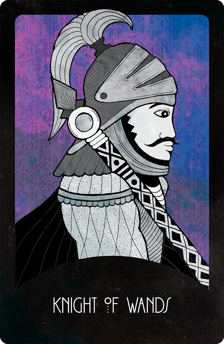 Inspirational Tarot Knight of Wands