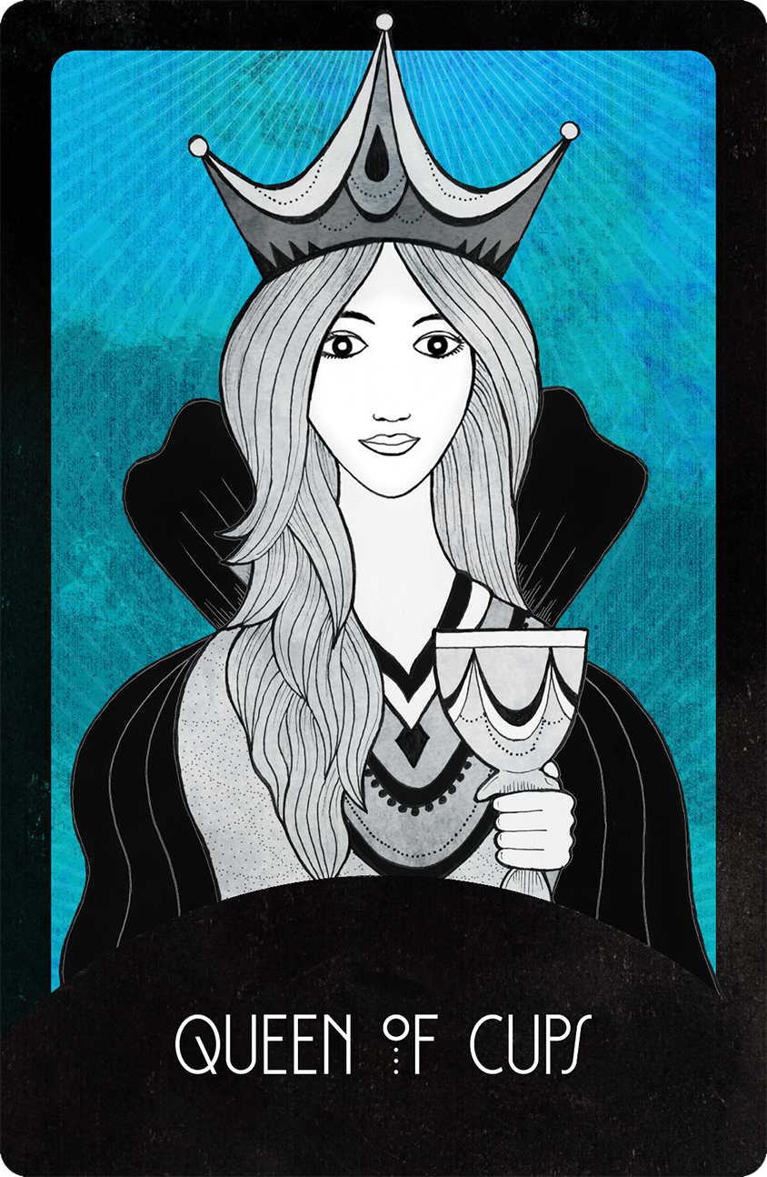 Inspirational Tarot Queen of Cups