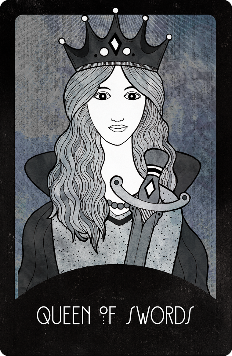 Inspirational Tarot Queen of Swords