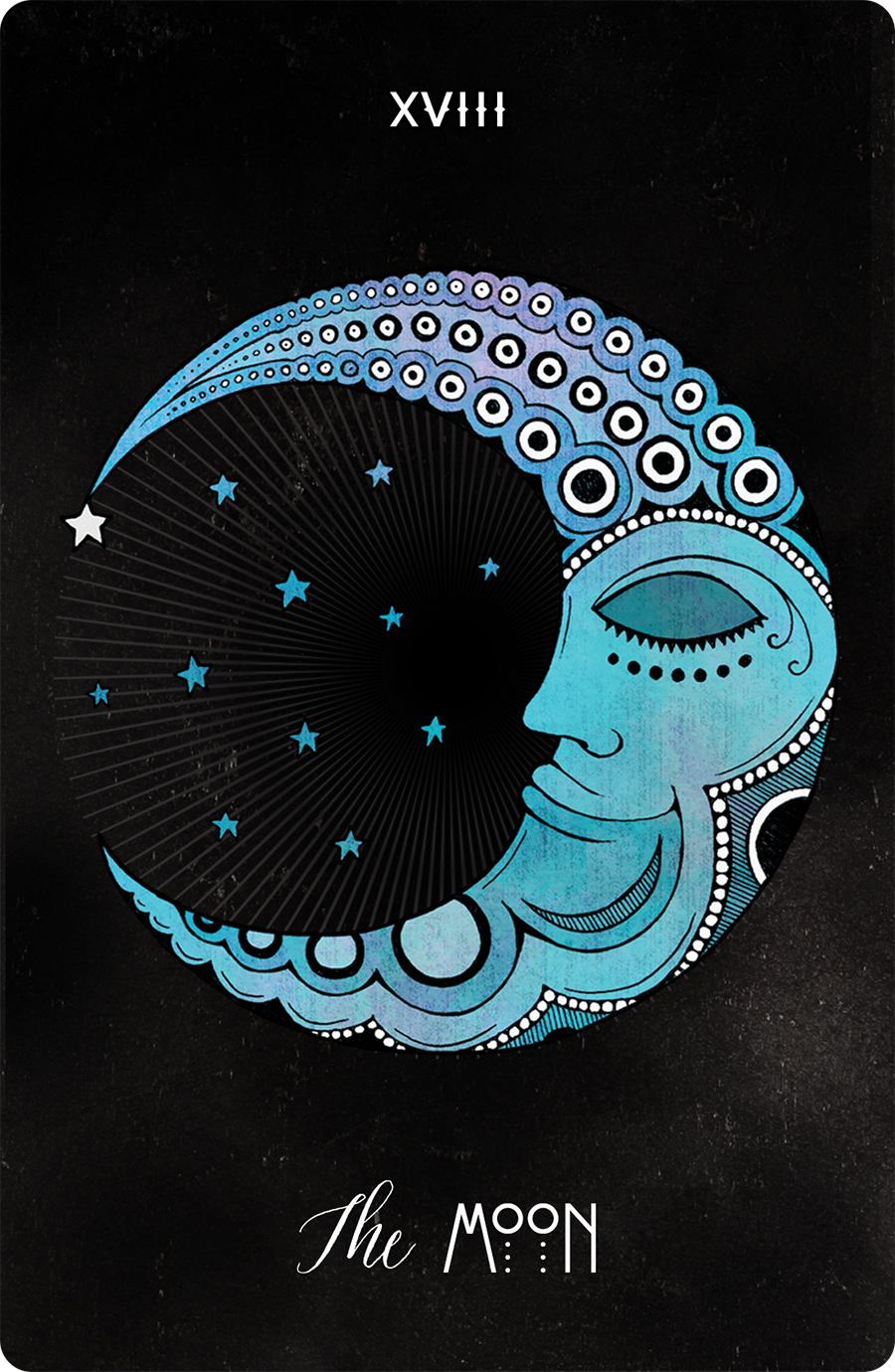 Moon Tarot Card Moon Tarot Card