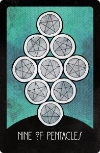 Nine of Pentacles