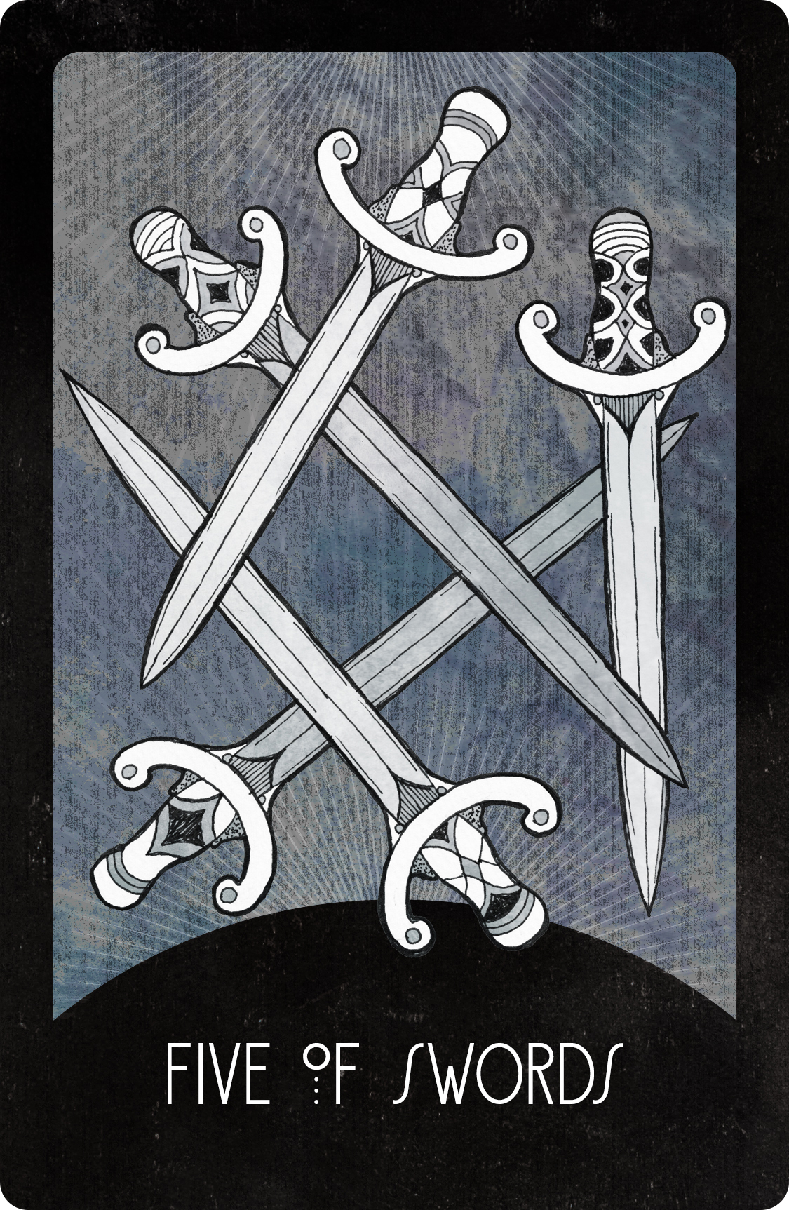 Inspirational Tarot Deck Five of Swords