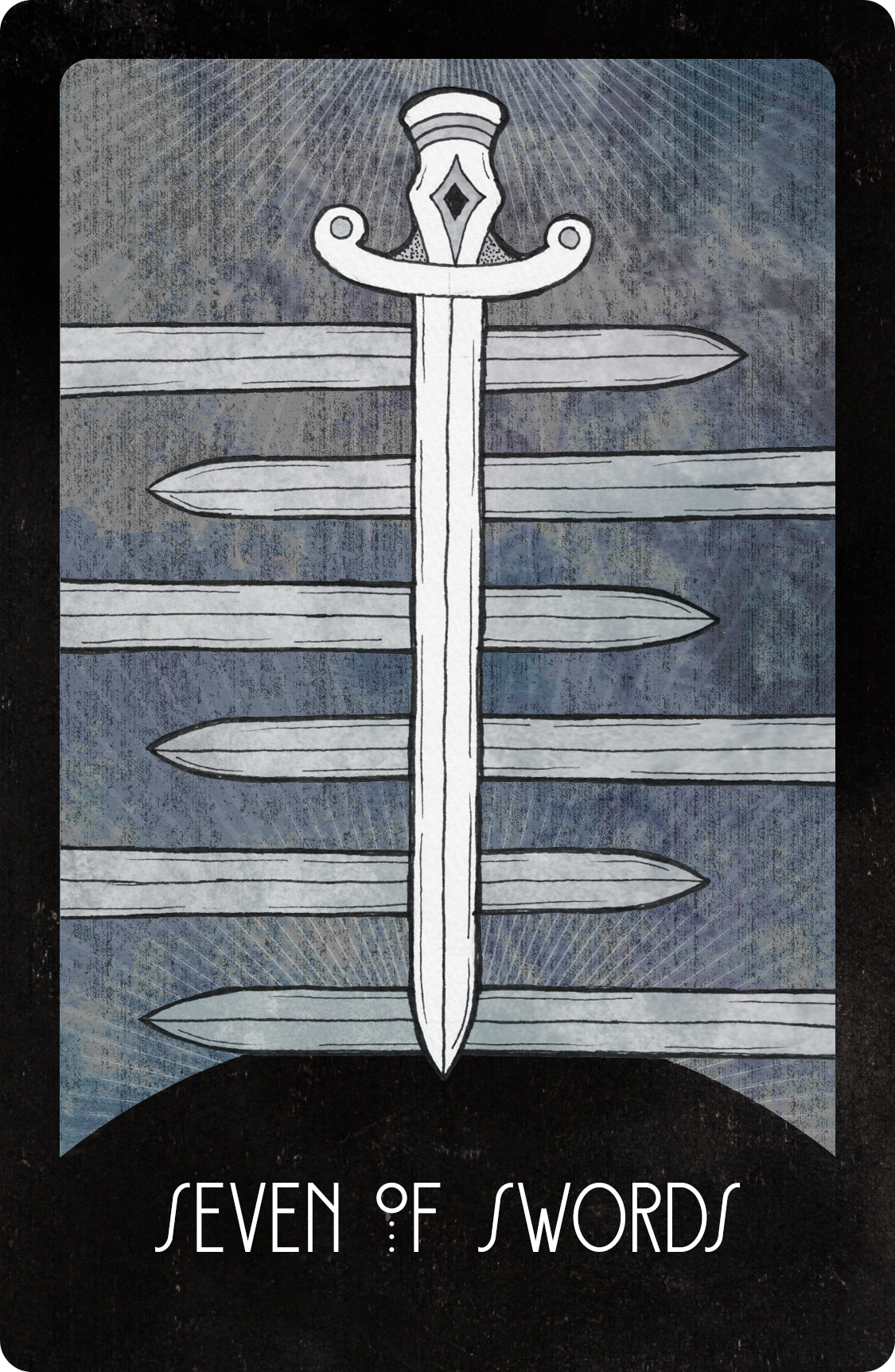 Inspirational Tarot Deck Seven of Swords