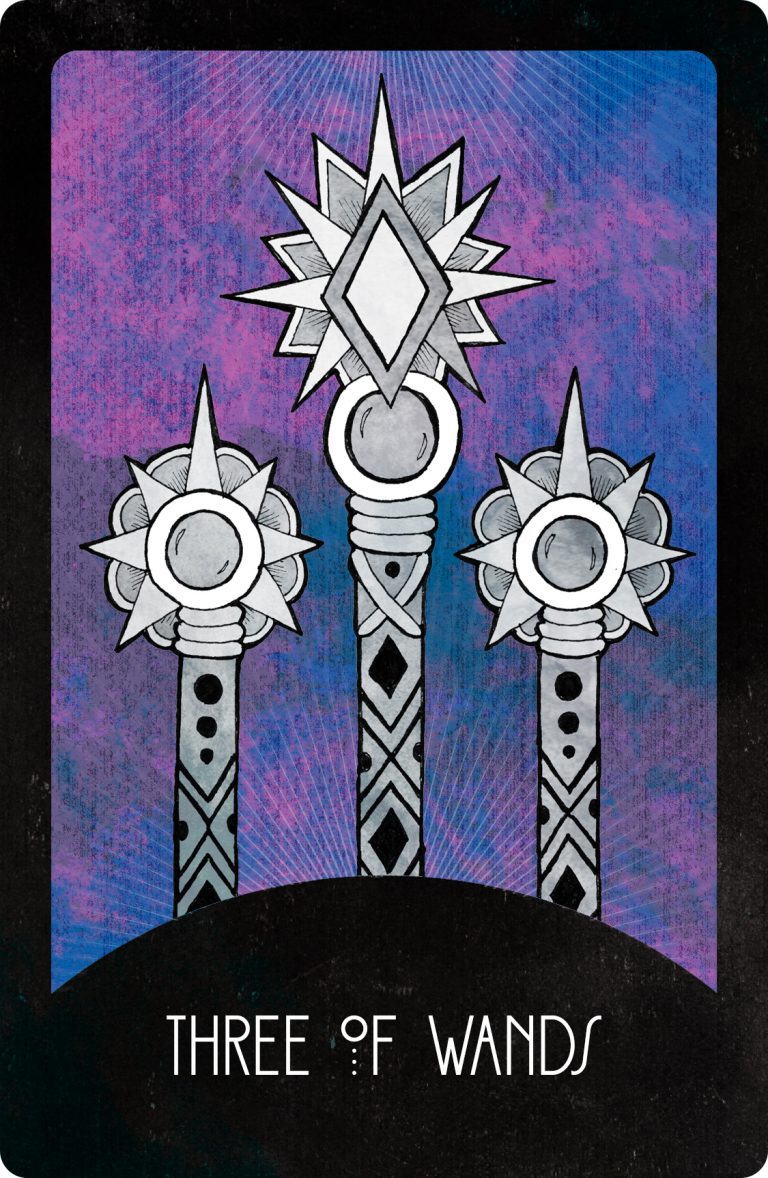 Inspirational Tarot Three of Wands Inspirational Tarot