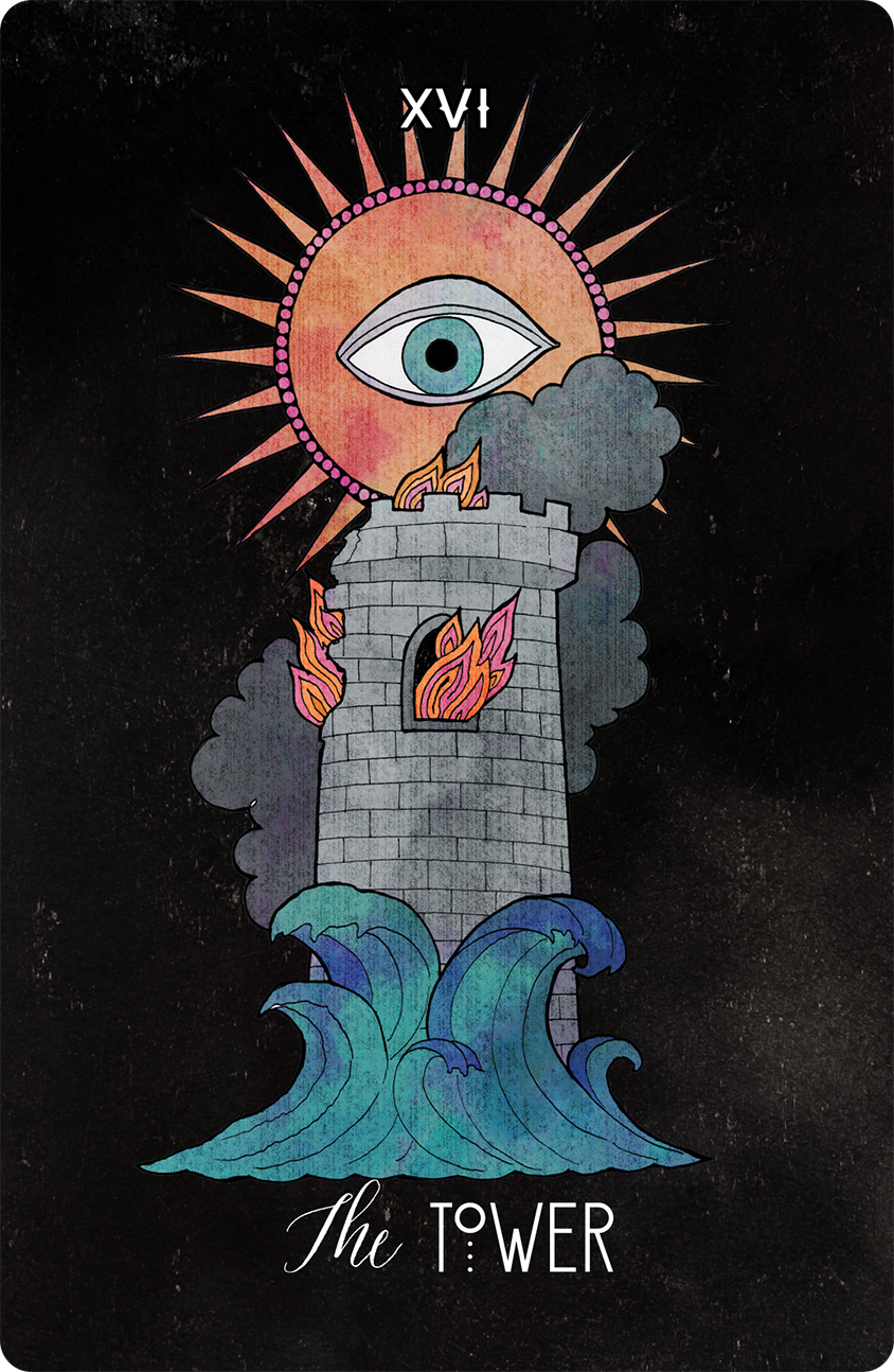Inspirational Tarot The Tower Inspirational Tarot